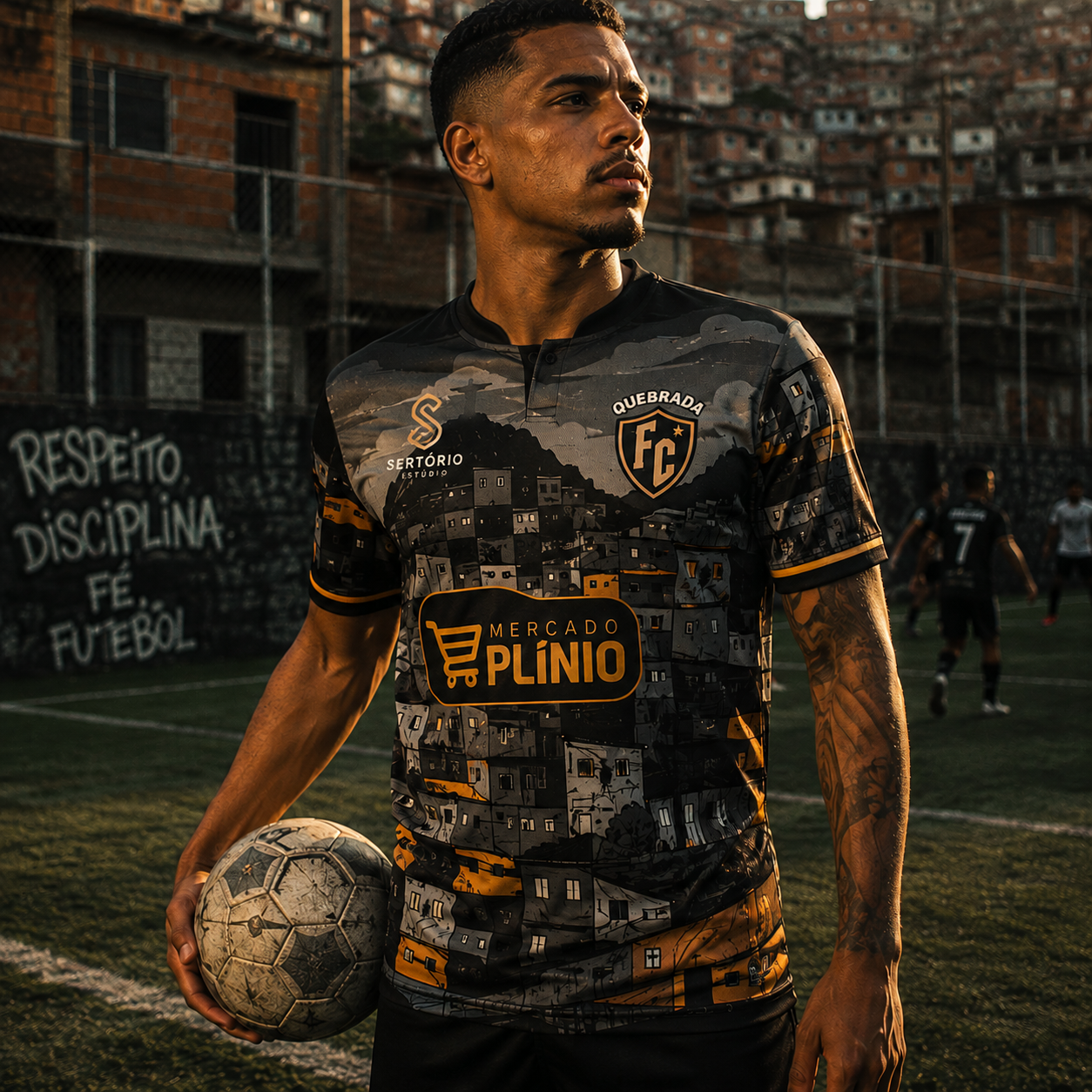 Uniforme personalizado para times de futebol