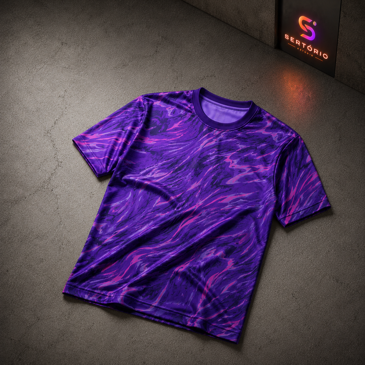 Camiseta sublimação total personalizada