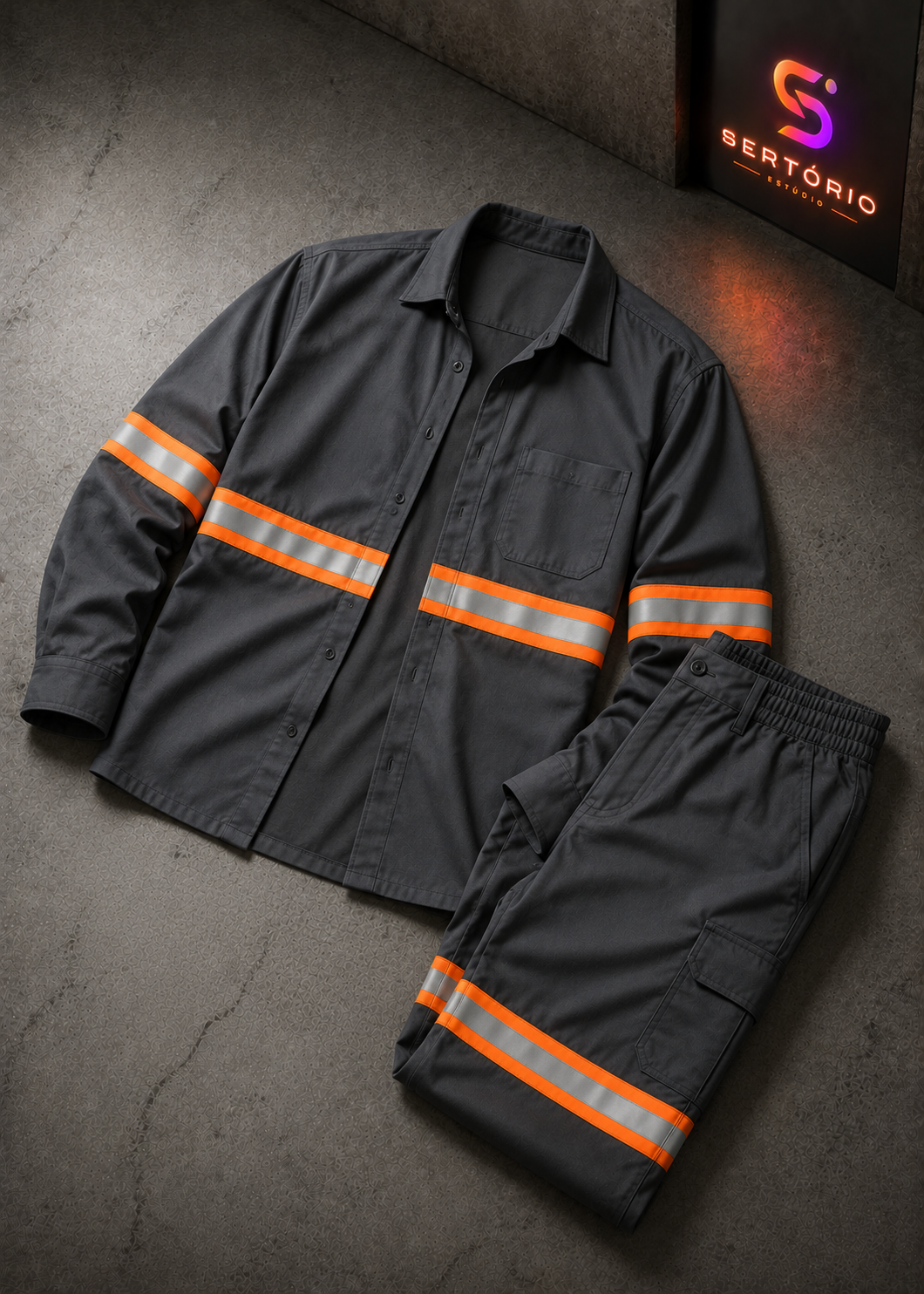 Uniformes industriais personalizados