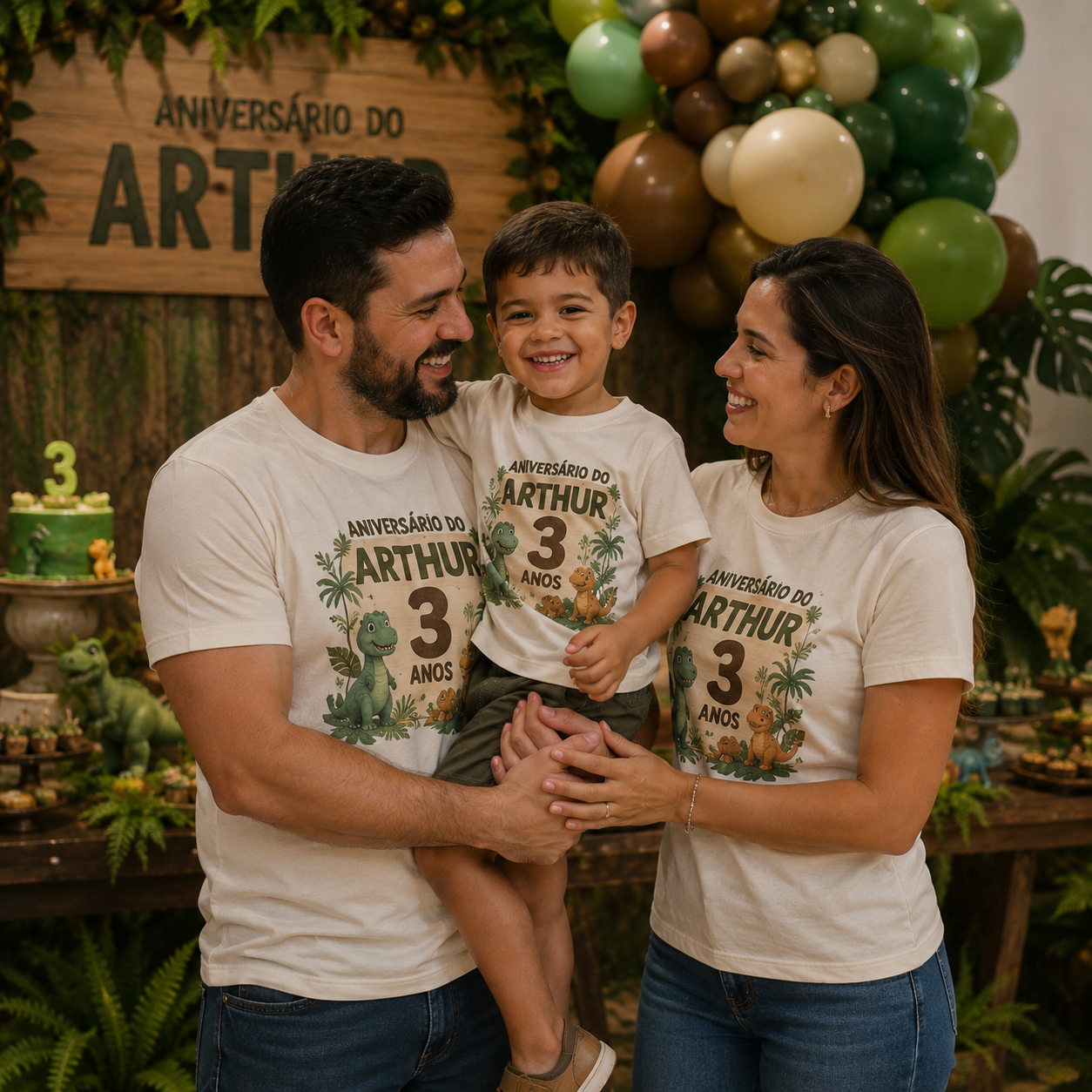 Camisetas personalizadas para ação, evento ou grupo