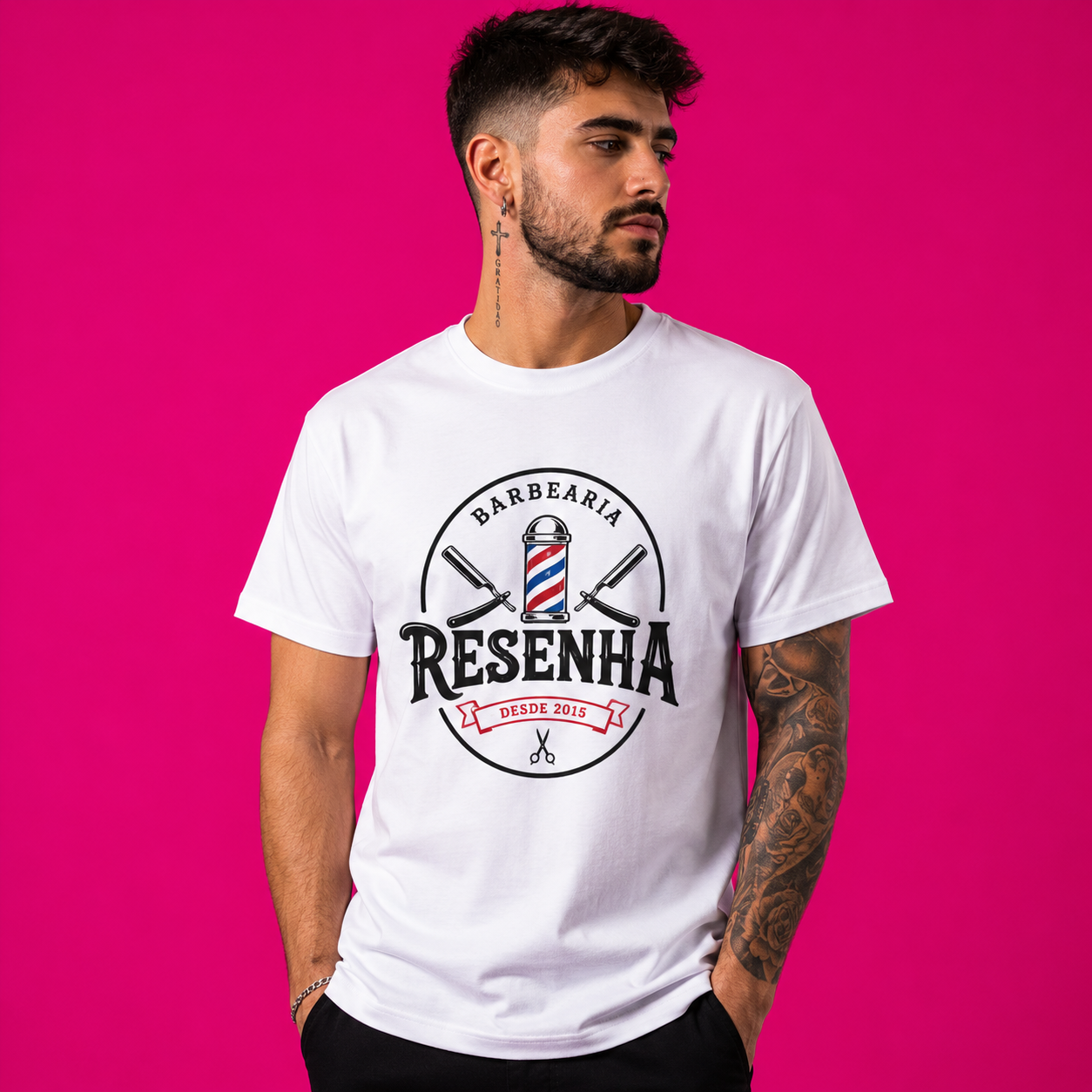 Processo de estamparia silk screen